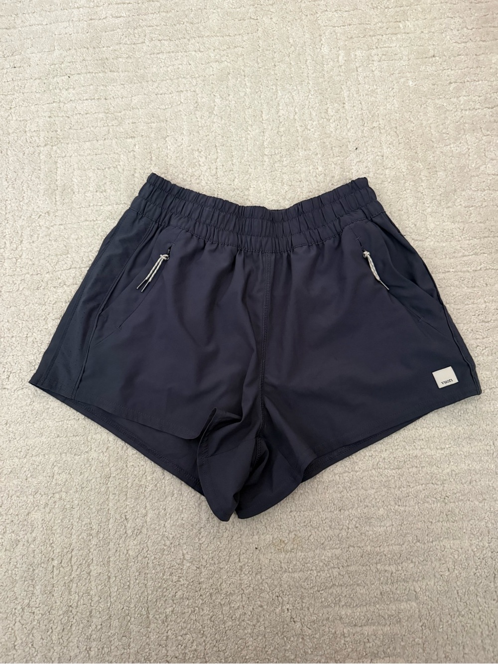 Women’s Vuori Navy Athletic Shorts